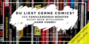 comiclesekreis münster sucht mitglieder